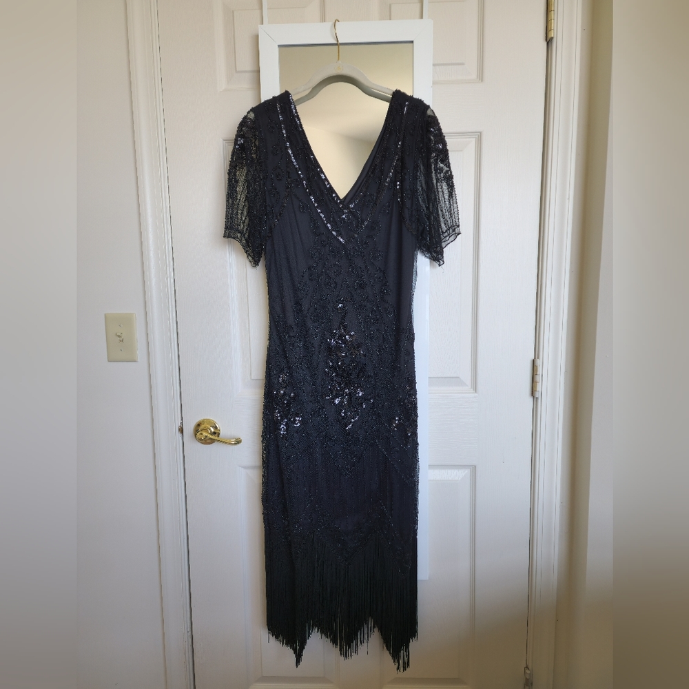 90's style flapper dress